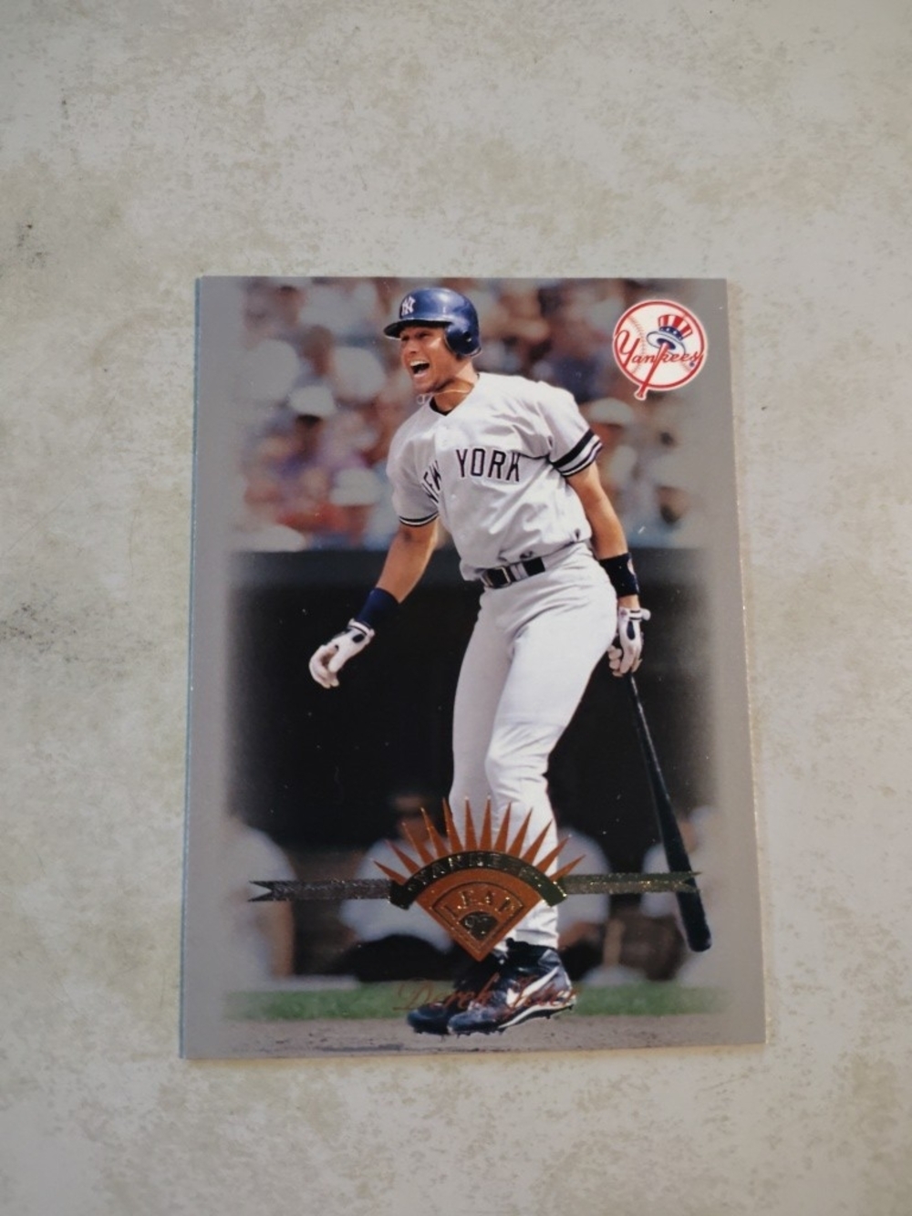 Derek Jeter 1997 Leaf #165 New York Yankees Baseball Card